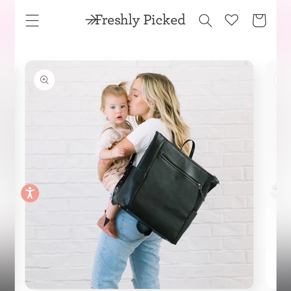 Freshly Picked Onyx Minimal Backpack